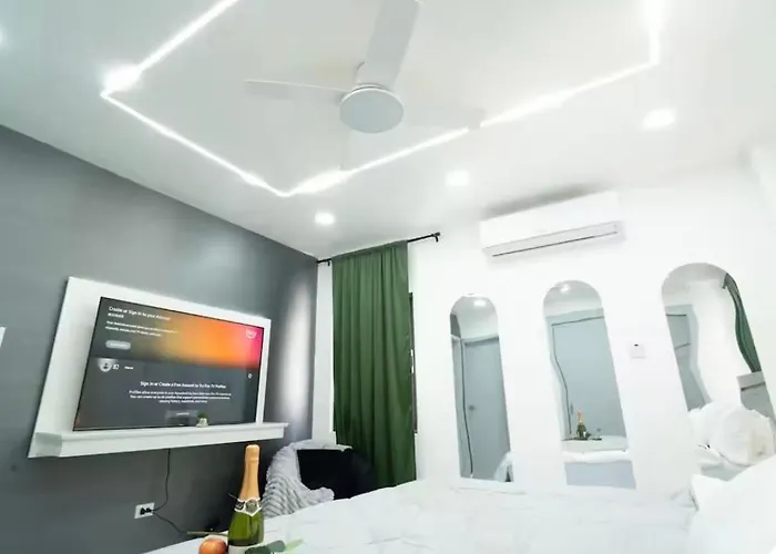 Affluence - Lux 1bd Mobay Roof Pool Maison d'hôtes